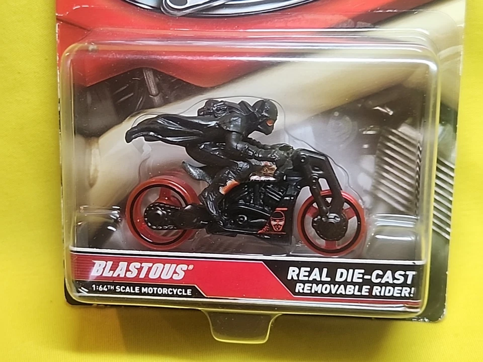  Hot Wheels Motorcycles Blastous Removable Rider Diecast NOS 🔥02 - Image 3 of 4