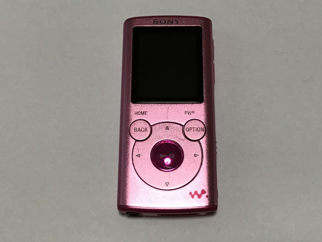 Sony Walkman NW-E052 MP3 Digital Audio Player Pink Portable Tested
