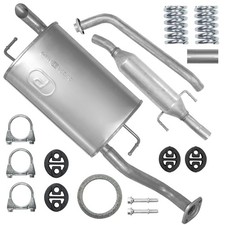 Schalldämpferset Auspuff für Toyota Corolla 9 IX E12 Limousine Kombi 1.4 1.6