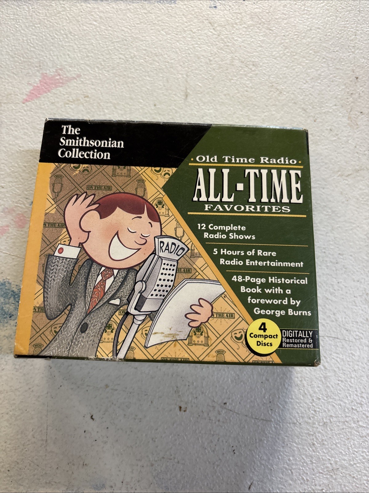 NEW VTG Collectors 4 CD Set The SMITHSONIAN All Old Time Radio Comedy Collection