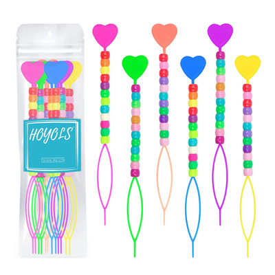 Quick Beader for Loading Beads - Braid Stringer Ponytail Maker, Hair Styling Too