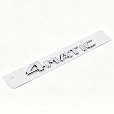 4MATIC Emblem Chrome Letter Trunk Sign Decora...