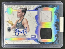 2025 Topps UFC Royalty Erin Blanchfield Regalia Relic Signatures Auto #/99