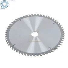 Professional 10"×30mm×60T TCT Saw Blade - Multi-Purpose Cutting Tool, Silver
