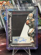 2025 Panini Black - Sizeable Rookie Memorabilia Shedeur Sanders #SIZ-SSS /20