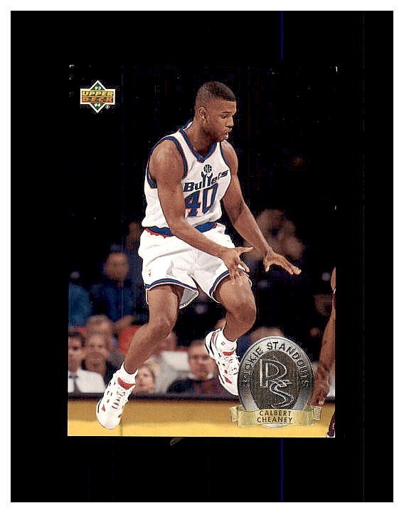 1993-94 Upper Deck #RS13 Calbert Cheaney Rookie Standouts Washington Bullets