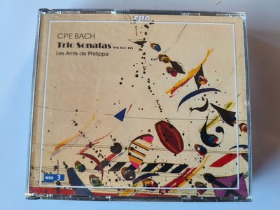 CARL PHLIPP EMANUEL BACH - TRIO SONATAS FOR FLUTE, VIOLIN AND B.C ..  (2CD)