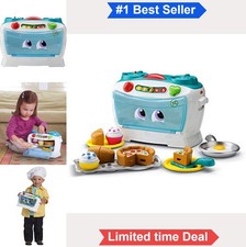 Pretend Play Oven Toy 16 Pieces Interactive Counting Cooking Food Playset