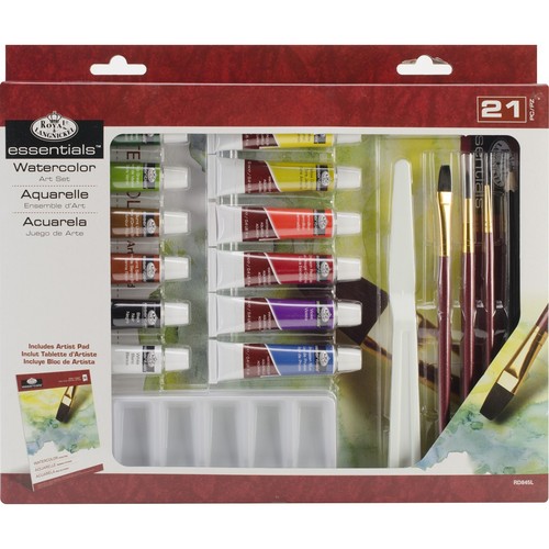 Royal & Langnickel, Set di Pennelli per Pittura Acrilica in Legno