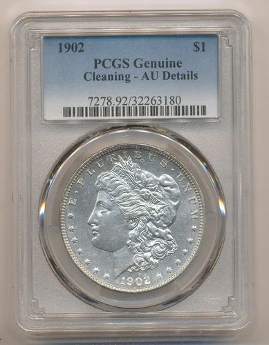 New Listing1902 P MORGAN SILVER DOLLAR PCGS GENUINE
