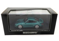 1/43 Minichamps Porsche 911 Turbo 1995 Turquoise 430069206