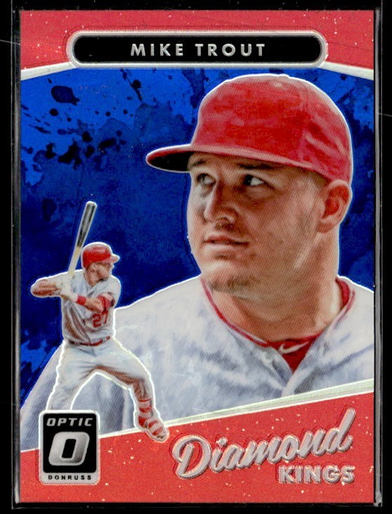 L82,280 - 2017 Donruss Optic Blue #13 Mike Trout DK /149