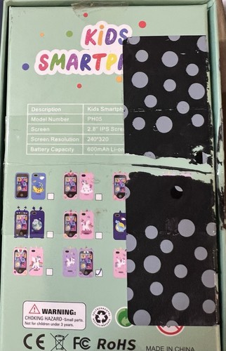 Kids Toy Smart Phone Music Player Camera Games Girls Light Purple Unicorn Age 3+ - Picture 4 of 8
