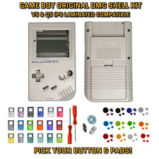 Nintendo Game Boy Original DMG V5/Q5 Laminate Ready Housing Shell Kit PICK COLOR