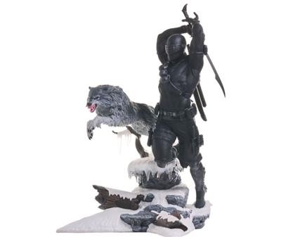 Diamond Select Toys - G.I.Joe Gallery Snake Eyes Pvc Statue 28cm