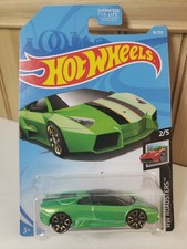Lamborghini Reventon Roadster 2017 Hot Wheels HW 1:64 Green 2/5 New Sealed Card