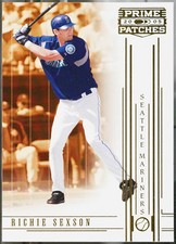 2005 Donruss Prime Patches #68 Richie Sexson Baseball NM