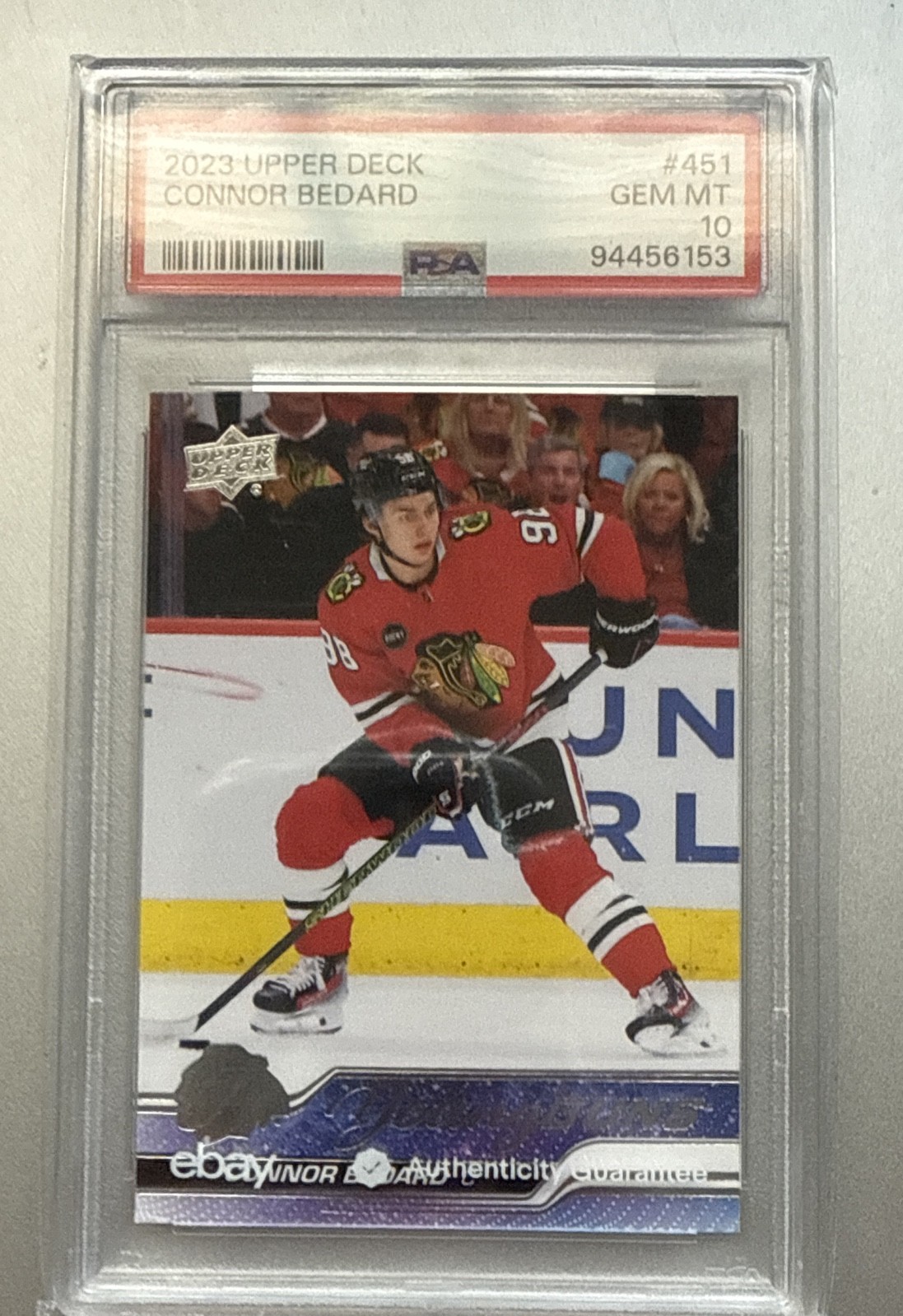 2023-24 Upper Deck Series 2 - Young Guns Connor Bedard #451 (RC) view 1