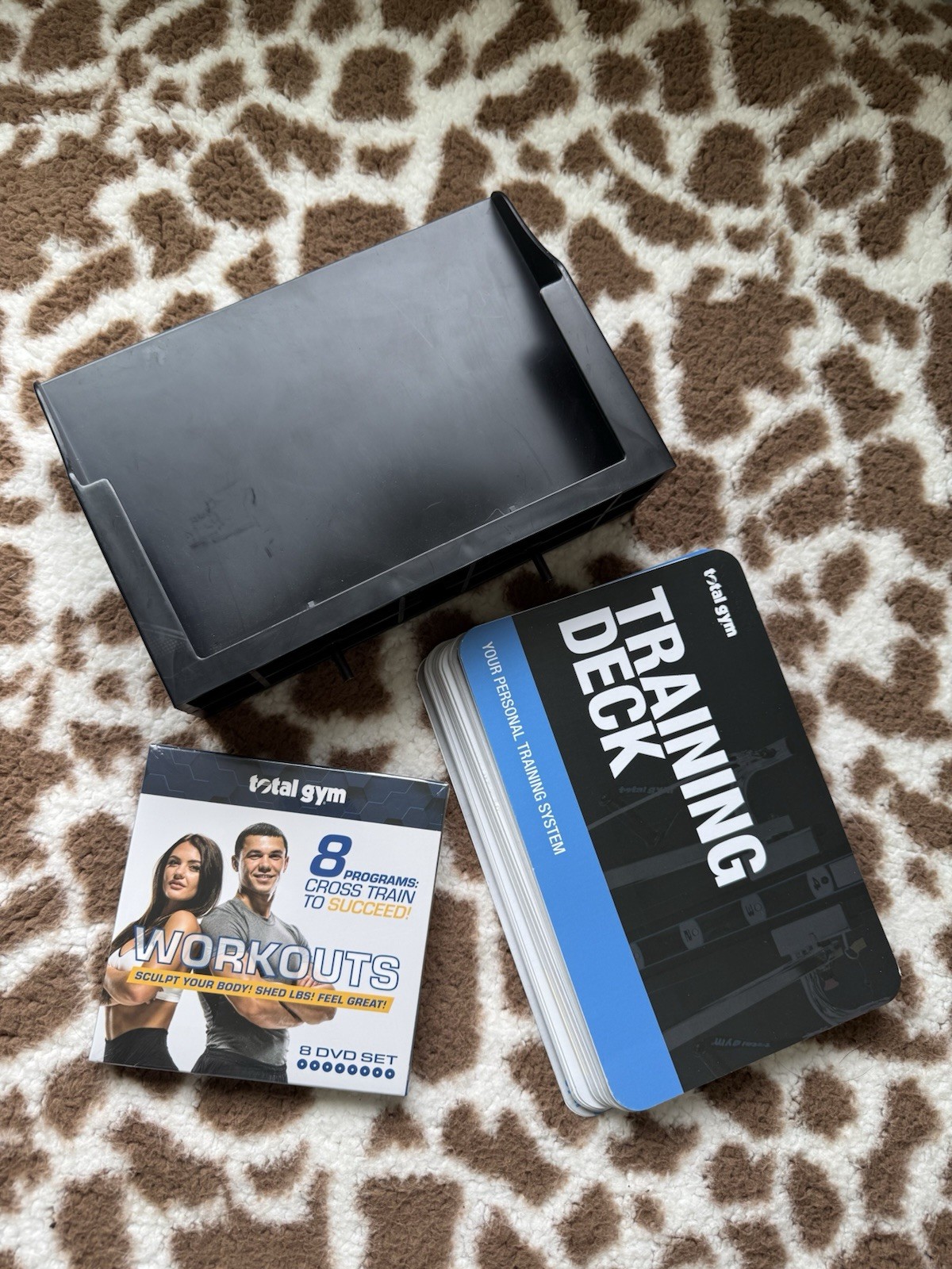 Total Gym Training Deck, Holder & New DVD Set - all Pulled From XLS Model