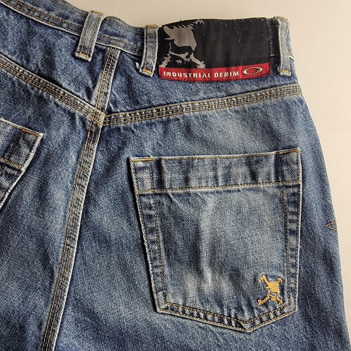 archive oakley flare jeans denim pants s