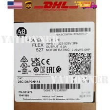 Allen Bradley 25C-D6P0N114 Brand DHL Express shipping US Free Tax