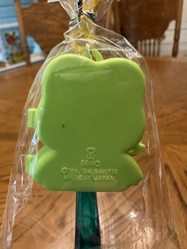 Sanrio 1994 Keroppi spazzolino da denti e cover made in Japan carino! - Foto 5 di 6