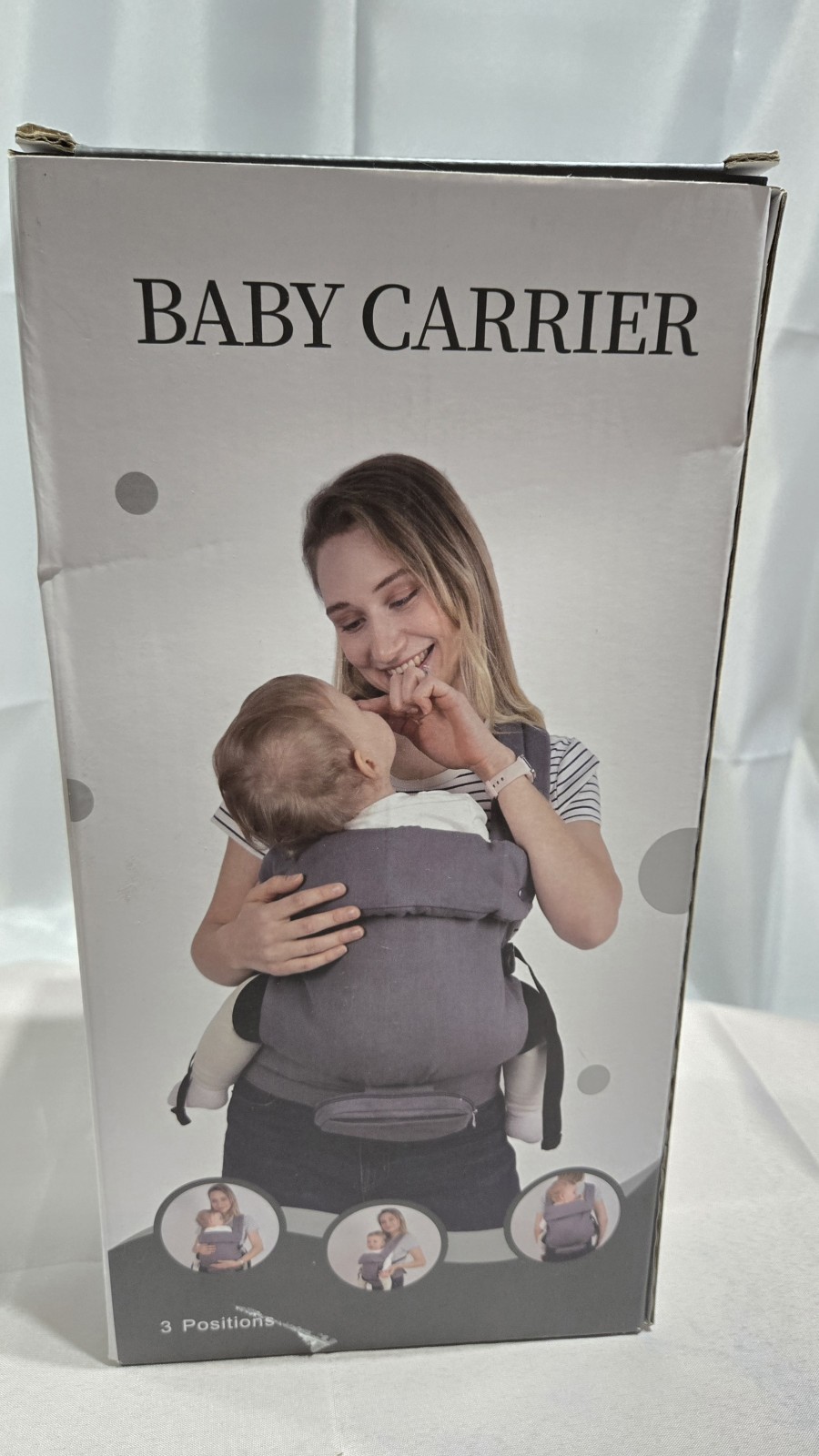 Convertible 3-3 in-1 Baby Carrier 3-36mo