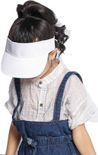 Girls Sun Visor Girls Age 6-10, Kids Beach Visor Summer UV Protection Sport Cap