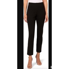 NWT Adrianna Papell Womens Ponte Pull-on Pants 4 Casual Career Business