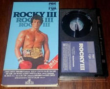 Rocky III 1982 Betamax Beta NOT VHS CBS/FOX Sylvester Stallone Mr. T Hulk Hogan