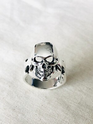 Crazy Pig Design CUTAWAY SKULL RING (Size P) (RRP £176) | eBay