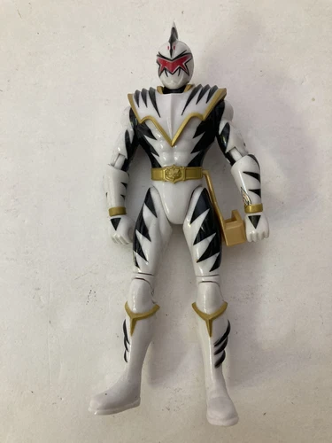 Vintage White Dino Thunder Ranger Figure from Bandai Legacy Collection