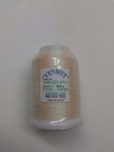 Yenmet Pearlessence Embroidery Thread 500 meters (NEW) - Picture 2 of 13