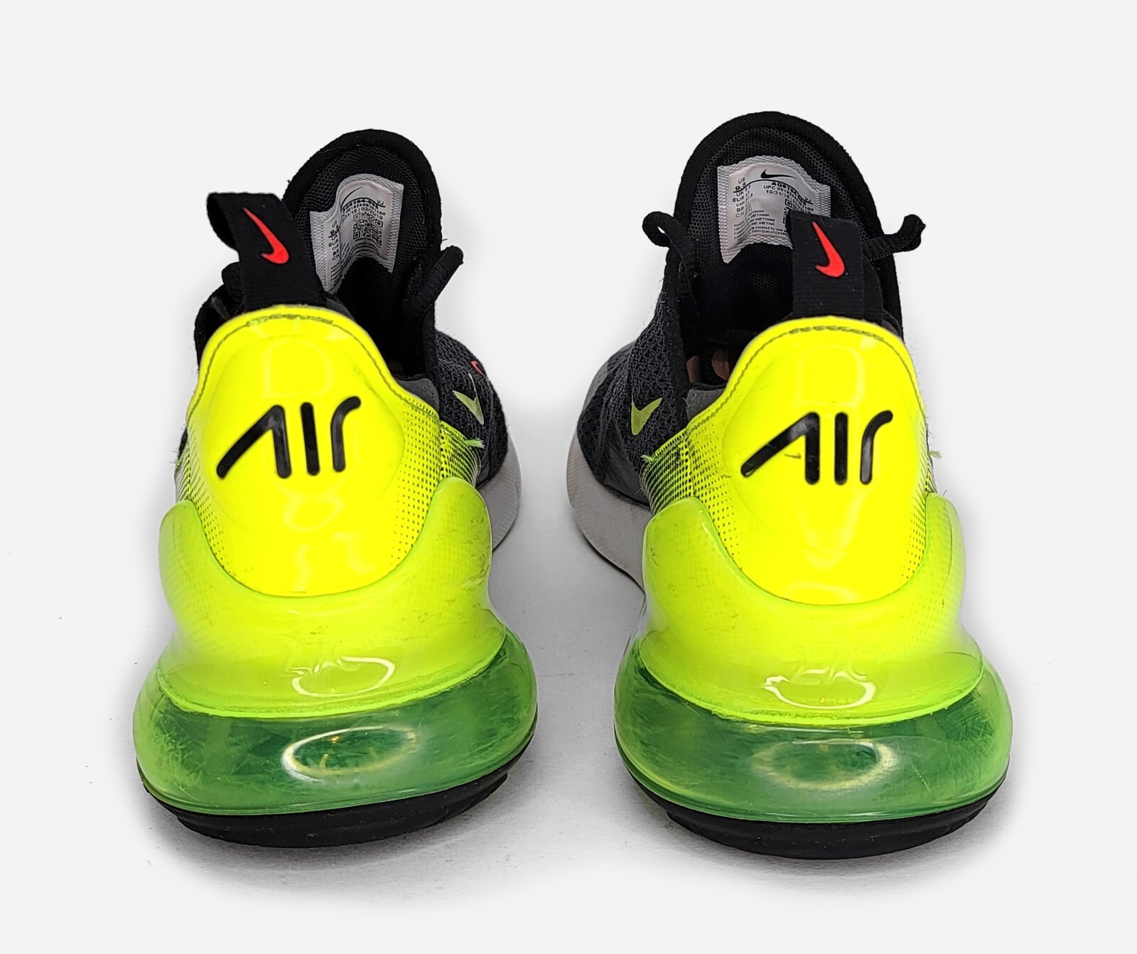 nike 270 neon yellow