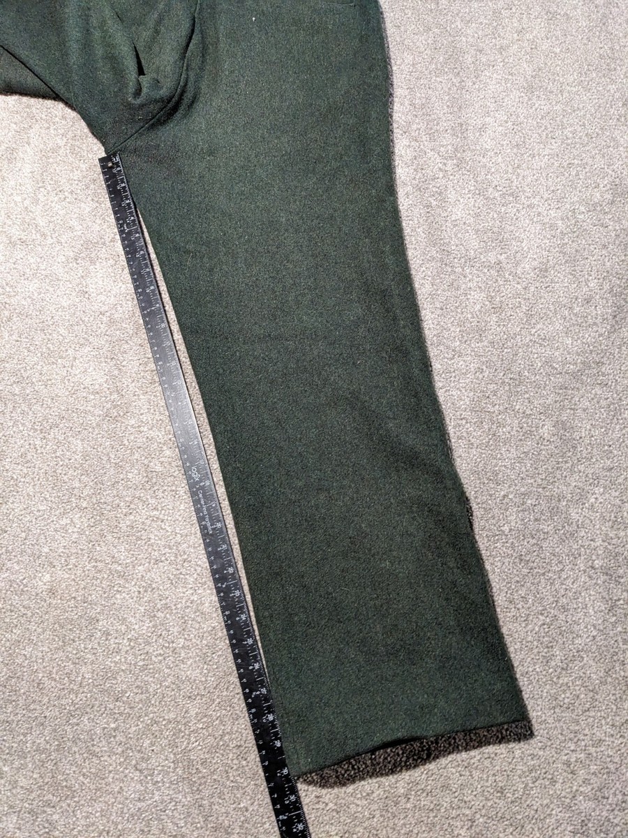 Vintage Wool Pants Mens 35x30 Sanforized Trousers Serval Vintage Wool Pants Mens 35x30 Sanforized Trousers Serval