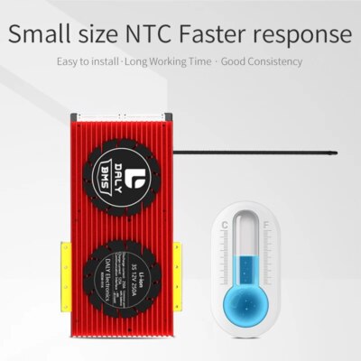 NTC Temperature Sensors For DALY Smart BMS Temperature Control Probe DALY BMS