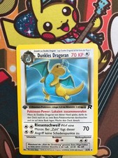 Dunkles Dragoran 22/82 Team 1.Edition Rocket deutsch Pokemon Karten NM-EX