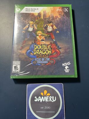 NEW DOUBLE DRAGON GAIDEN RISE OF THE DRAGONS XBOX SERIES X XBOX ONE SEALED