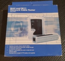 Network LAN Cable Tester Test RJ45 RJ-11