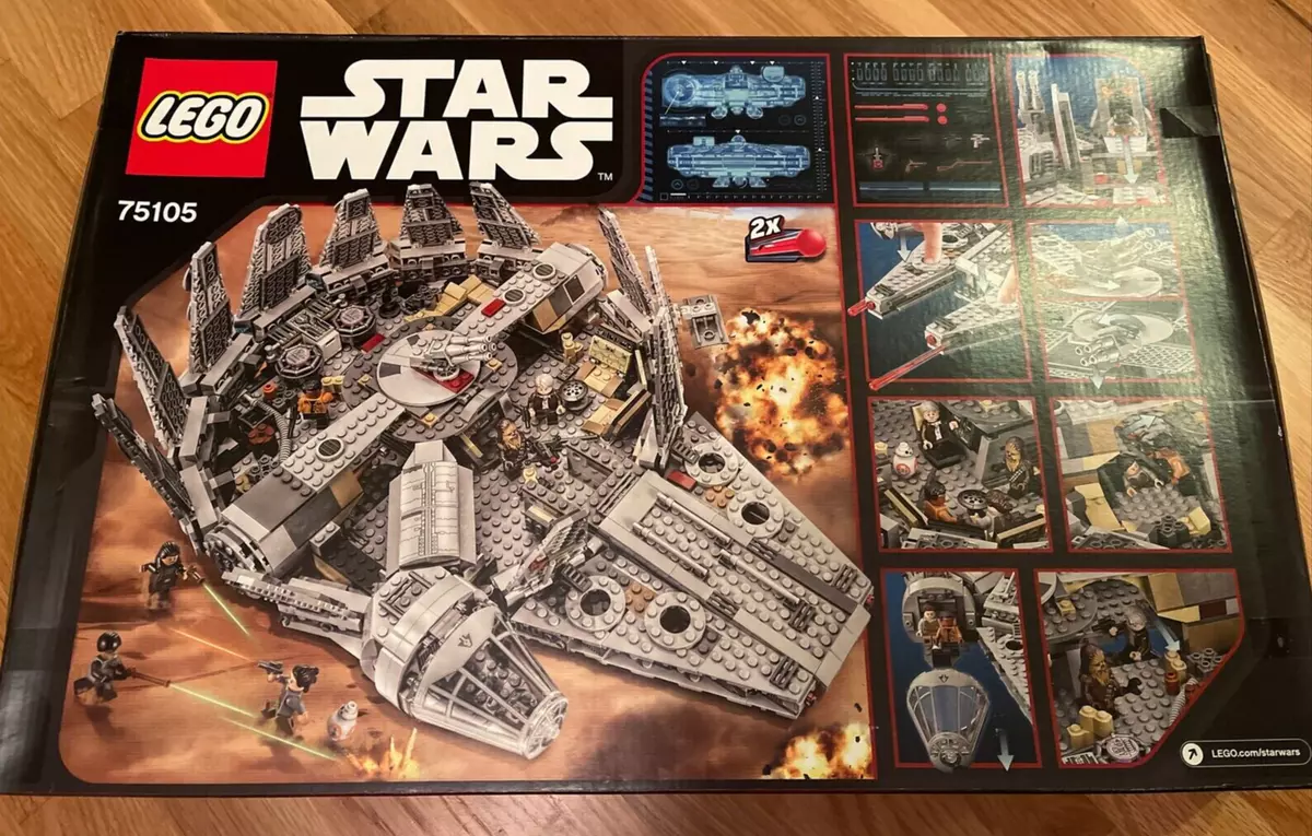 LEGO Star Wars Millennium Falcon (75105) Building Kit 1330 Pcs