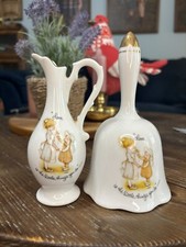 Holly Hobbie Bud Vase And Bell