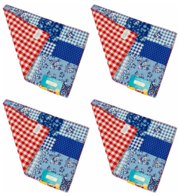 4 PACK The Pioneer Woman Heritage Patchwork Placemat