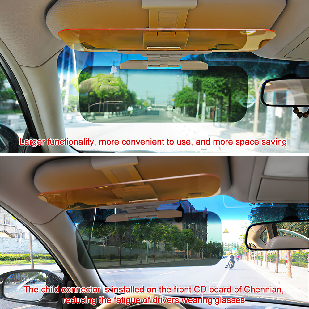 Car Sun Visor Extension Car Anti Glare Driving HD Visor Unversisal Day