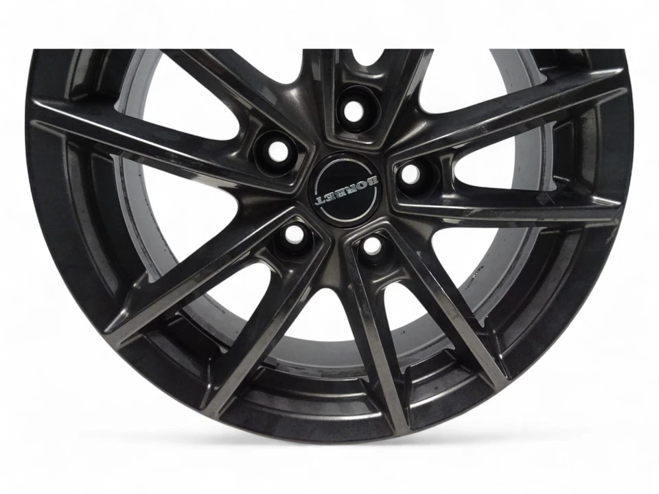 Mitsubishi Lancer 1x Alufelge Borbet 6.5J x 16 H2 KBA 51615 - Bild 3 von 4