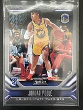2019-20 Panini Chronicles #192 Jordan Poole Playbook RC Golden State Warriors