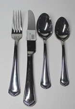 New Reed & Barton HARTLEY 4 PC Stainless Place Setting Knife FORK Spoons