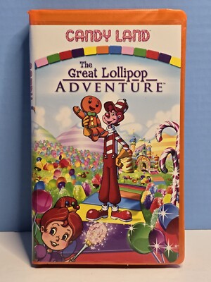 Candy Land - The Great Lollipop Adventure (VHS, 2005) 97368863033