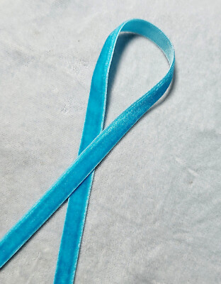 1 Yard 3/8'' / 9mm Velvet ribbon by the yard 18 colors