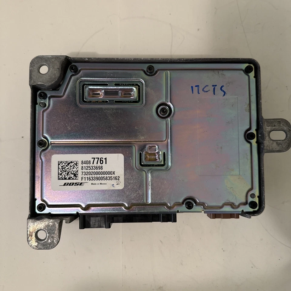 Cadillac CTS BOSE 2017 sistema de sonido amplificador de audio OEM 84087761 Foto 2 de 4