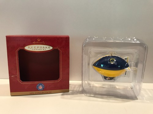 Hallmark Keepsake Ornament 1997 St. Louis Rams Football Blimp NFL Collection - Bild 2 von 5